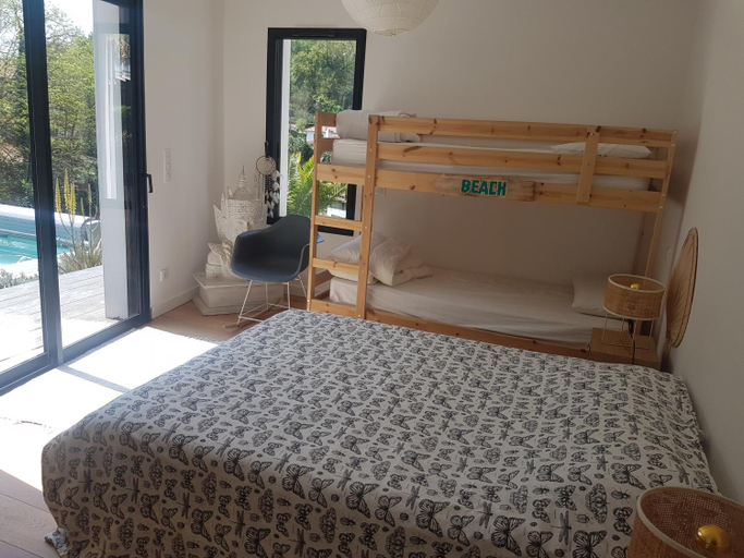 Bedroom 3, VILLA MADHUKA - Chambres d'hotes, Pyrénées-Atlantiques