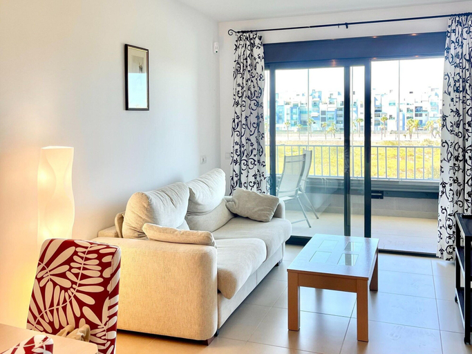 Living area 5, Playa Serena With Private Terrace in Front of sea, Almería