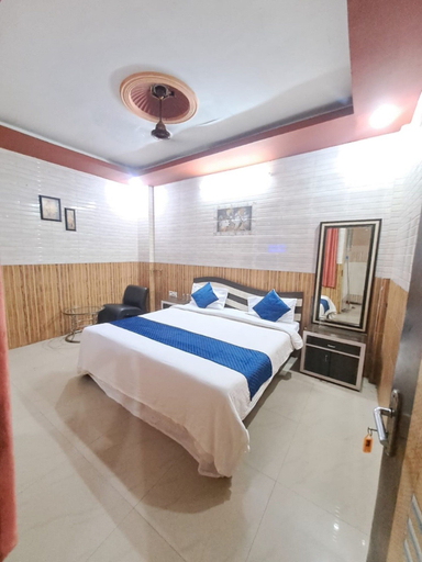 Bedroom 4, Goroomgo Mangalam Inn Lucknow, Lucknow