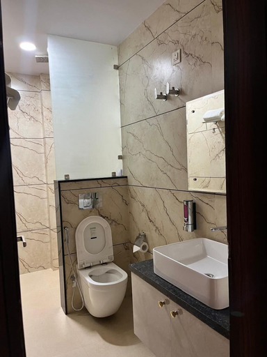 Bathroom 3, Hotel Sun Flowers, Alwar