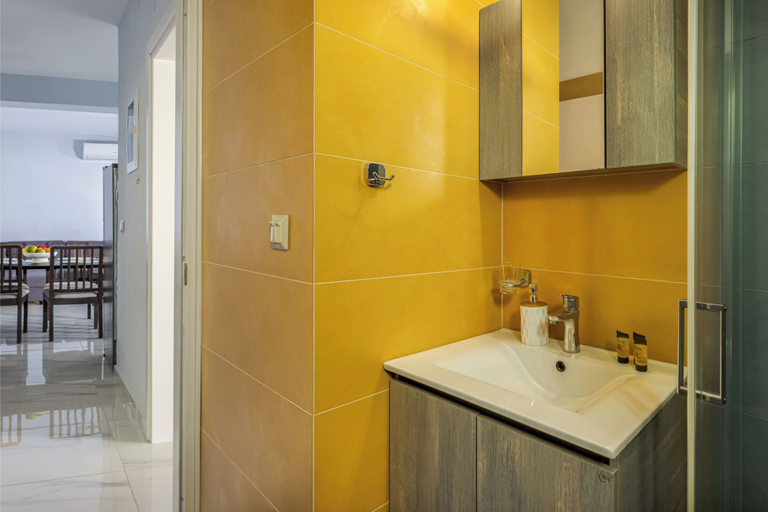 Bathroom 2, Boutique Seaview Apt near City Center, Crete