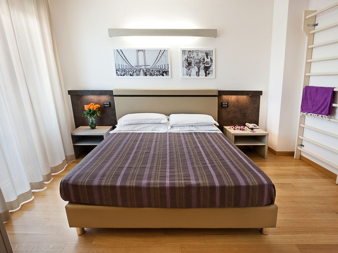 Bedroom 4, Hotel Sporting, Ascoli Piceno