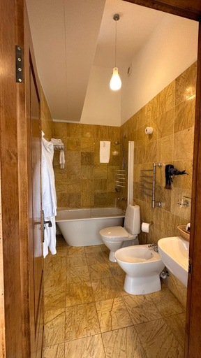 Bathroom, Jaukus Friedricho pasazo apartamentai, Klaipėdos