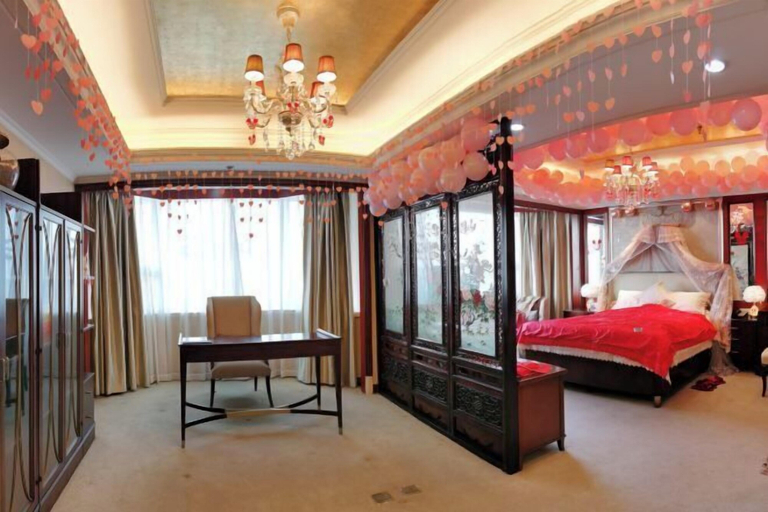 Bedroom 2, Xinda Hotel, Zaozhuang
