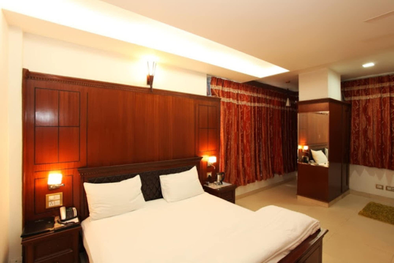 Bedroom 5, Goroomgo Shanta Inn Lucknow, Lucknow