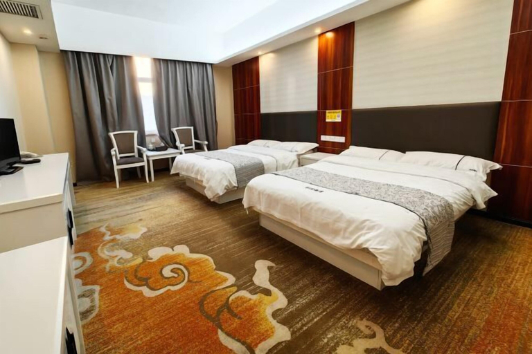 Bedroom, Wanjia Hotel, Lincang