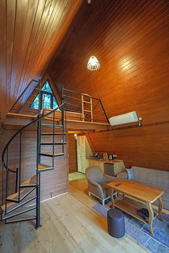 Bedroom 3, Seaside Chalet Guruli Kokhebi, Lanchkhuti