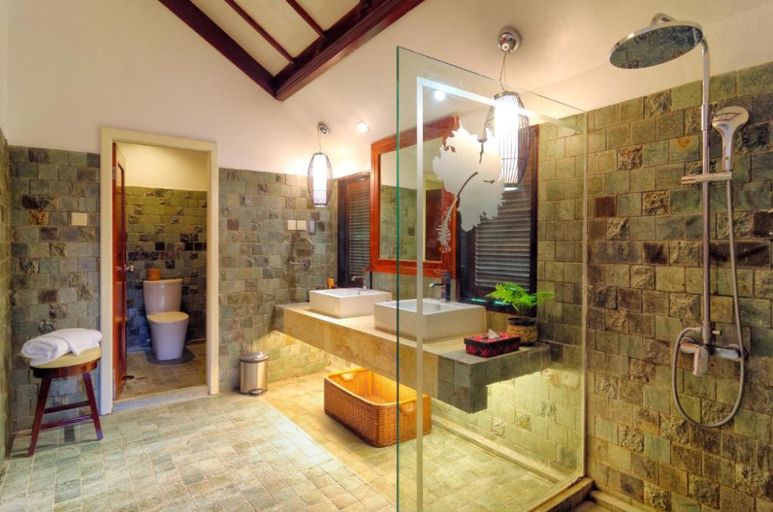 Bathroom 5, Bungaraya Island Resort, Kota Kinabalu