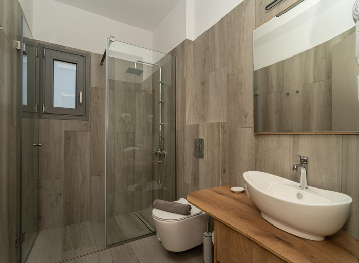 Bathroom 3, Lithos Suites, Peloponnese