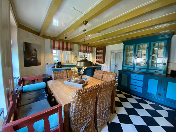 Private kitchen 3, Nicely Decorated Villa with Garden near Sea, Wieringen