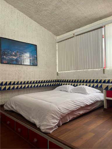 Bedroom 3, Casa Azul Apartments SLP - Inmotega, San Luis Potosí