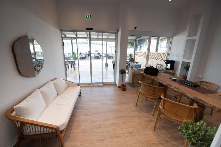 Public Area, Flisvos Beachfront Apartments, Thessaly