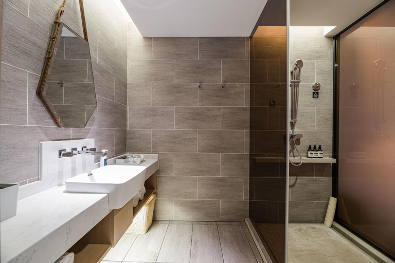 Bedroom 2, Atour Hotel Ningbo Yinzhou Impression City, Ningbo