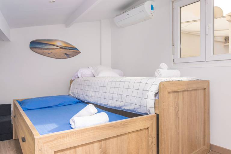 Bedroom 4, Centric in Palma With 3 Bedrooms and 1 Bathrooms, Baleares