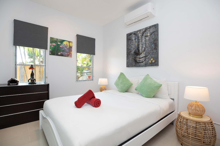Bedroom 2, 3BR Pool Villa Prima Near NaiHarn Beach, Pulau Phuket