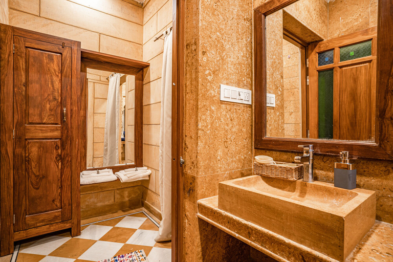 Bathroom 3, Fateh Villa A Luxury Boutique Hotel, Jaisalmer