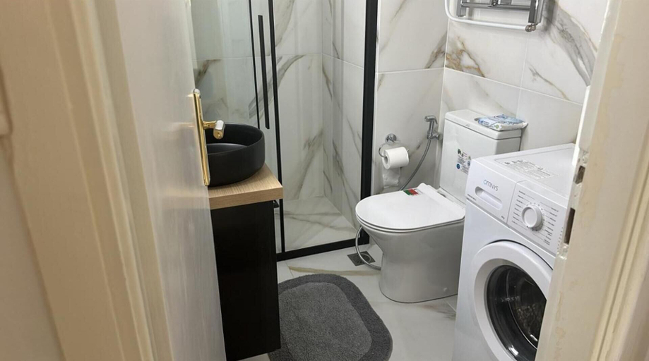 Bathroom 3, Apartment with Stunning Views - Sleeps 3 & Parking, Attica