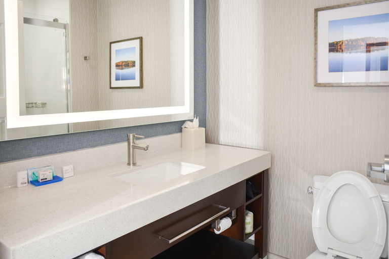 Bathroom 4, Four Points by Sheraton Fayetteville Fort Bragg, Cumberland