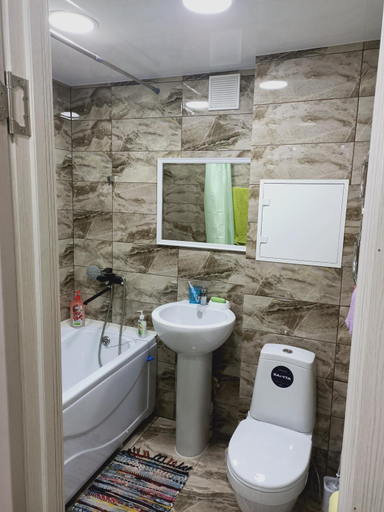 Bathroom, ApartNew in City Centr, Glubokovskiy