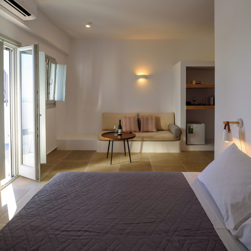 Bedroom 3, Elia Pyrgos Suites, South Aegean