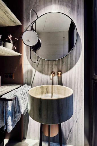Bathroom 4, Boutique Hotel Badhaus, Bolzano