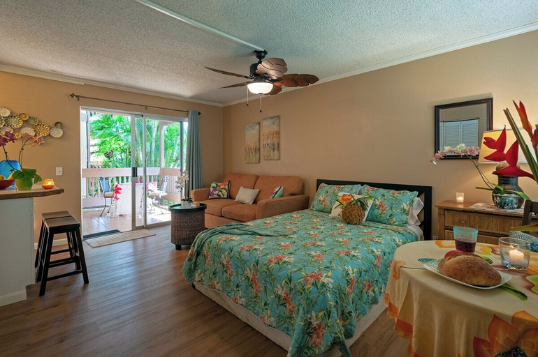 Bedroom, Sandpiper 120b, Kauai