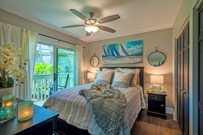 Bedroom, Puamana 16B, Kauai