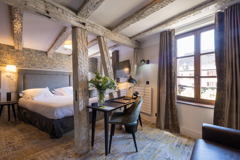 Bedroom 2, Logis Hotel-Restaurant du Mouton, Haut-Rhin