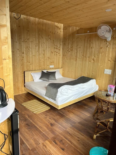 Bedroom 2, Aikyam Cottages and Camps, Kullu