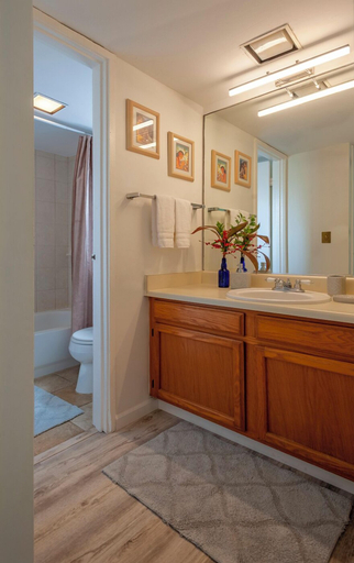 Bathroom, Sealodge B6, Kauai