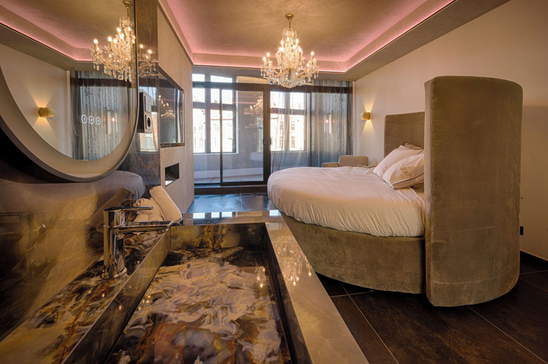 Bedroom 3, Agora Wellness suites, Hainaut