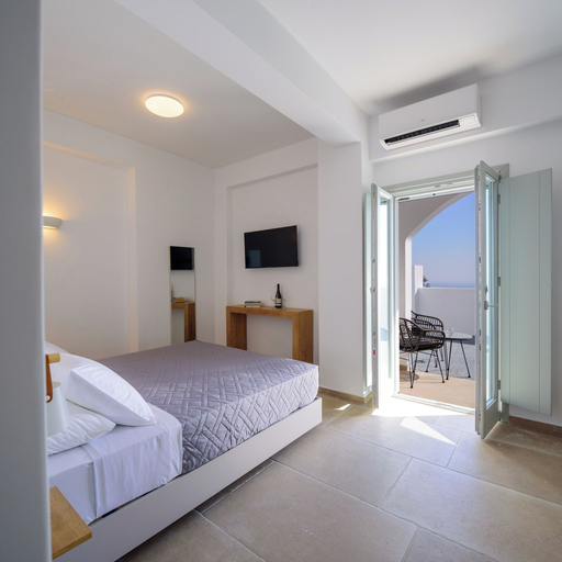 Bedroom 4, Elia Pyrgos Suites, South Aegean