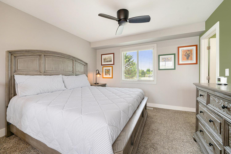 Bedroom 3, Lake Living at Northern Lights Condo 10, Allegan