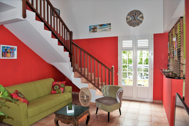Shared lounge/TV area 2, Villa with pool (MQSA31), Sainte-Anne