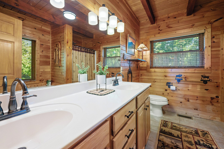 Bathroom 4, Psalm 2705 - Three Bedroom Cabin, Sevier