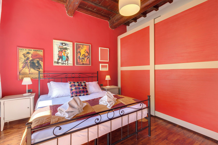 Bedroom 3, Mamo Florence - Dimora Ognissanti Apartment, Florence