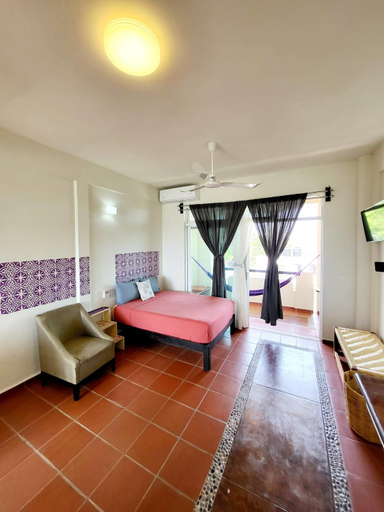 Bedroom 2, Casa Puerto Bonito, Aparthotel & Coworking, Dist. Pochutla