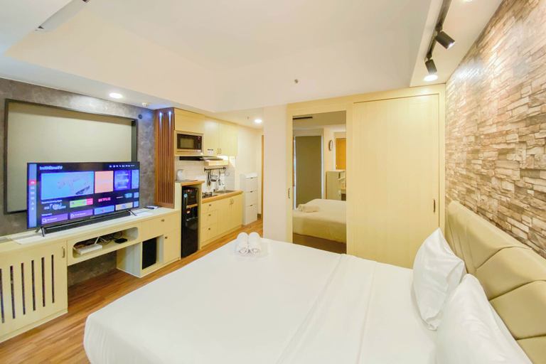 Bedroom 3, Minimalist and Cozy Studio LRT City Jatibening Apartment, Bekasi