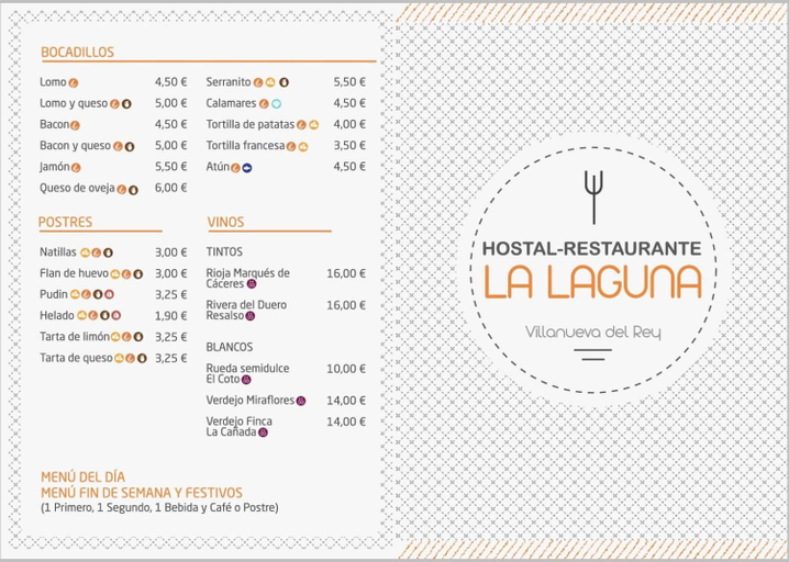 Food & Drinks 3, Hostal La Laguna, Córdoba