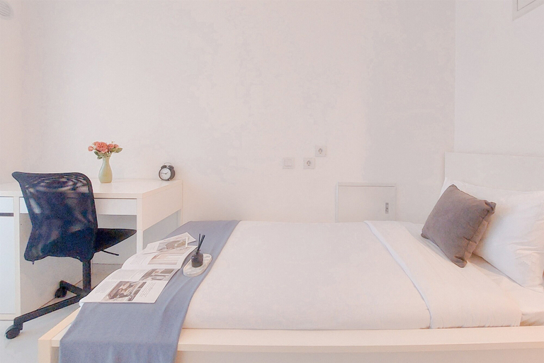 Bedroom 4, Comfort And Homey Studio At Sky House Bsd Apartment, South Tangerang