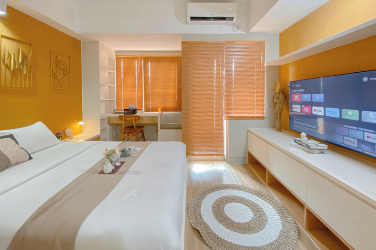Bedroom 3, Good Studio Apartment LRT City Jatibening, Bekasi