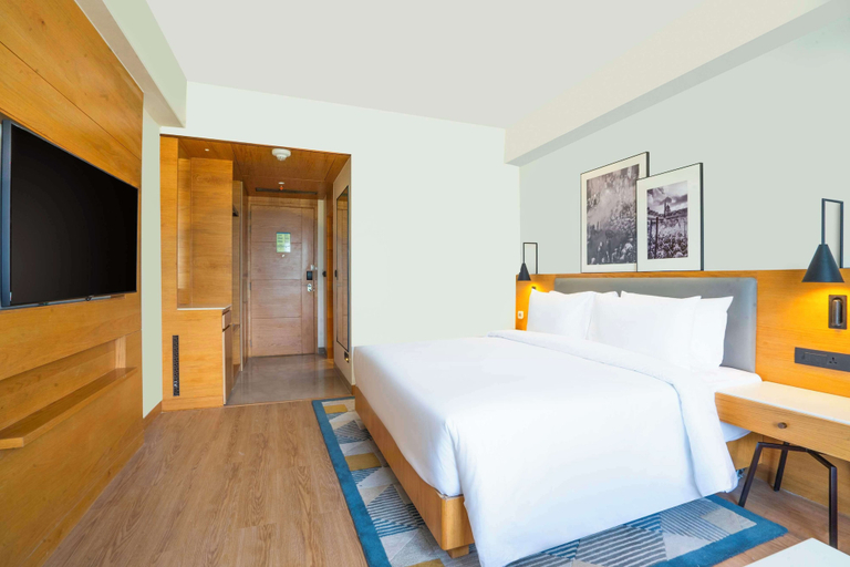 Bedroom 2, Radisson Hotel Vrindavan, Mathura