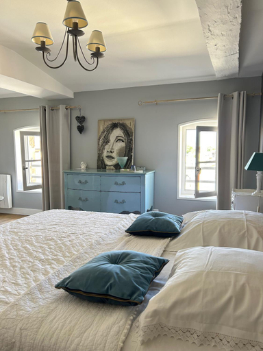 Bedroom 2, Le Jardin des Anges, Charente-Maritime