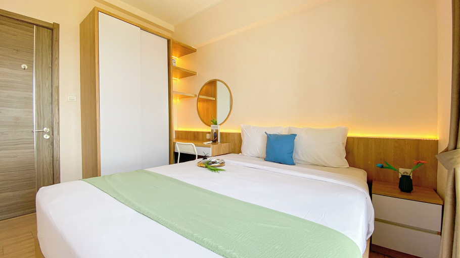 Bedroom 3, Relaxing And Strategic 2Br At Sky House Bsd Apartment, Tangerang Selatan