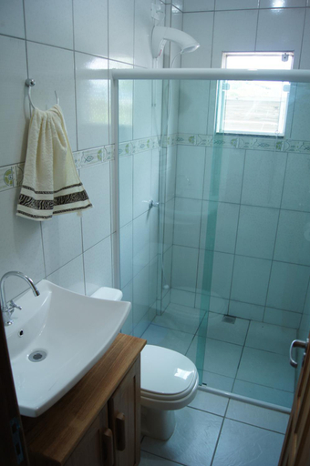 Bathroom 3, Pousada Pegadas na Areia, Palhoça
