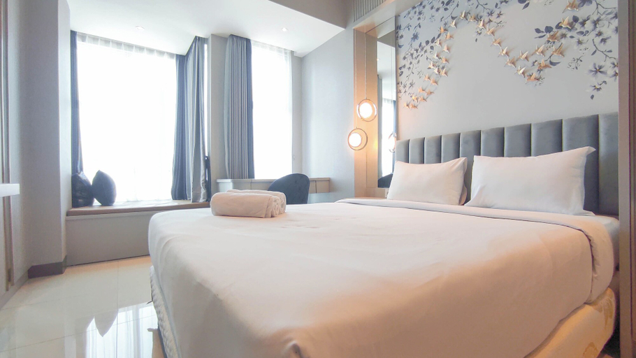 Bedroom 2, Beautiful And Modern Studio At Benson Supermall Mansion Apartment, Surabaya