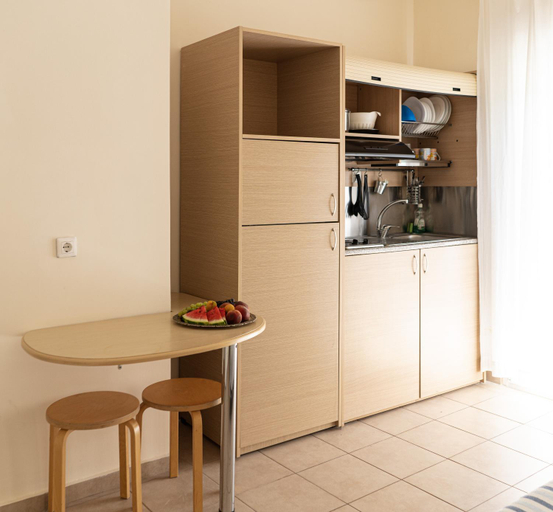 Kitchen 2, Thalassenia Studios & Apartments 3, Central Macedonia
