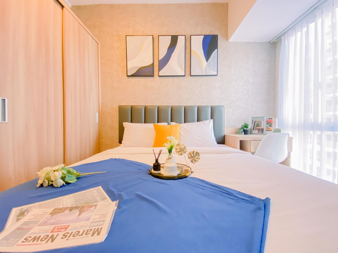 Bedroom 3, Homey And Restful Studio At Tokyo Riverside Pik 2 Apartment, Tangerang