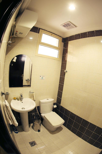 Bathroom, Seventh Square Hotel, Makkah