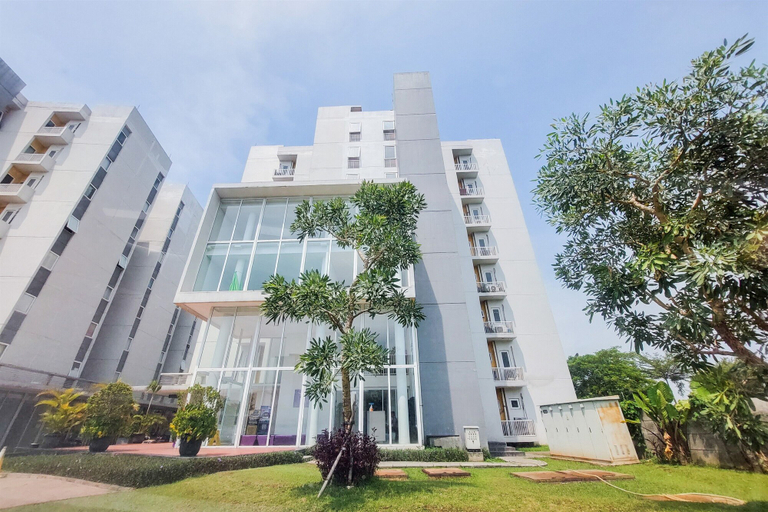 Exterior & Views, Good Studio Apartment (No Kitchen) At Aeropolis Residence, Tangerang